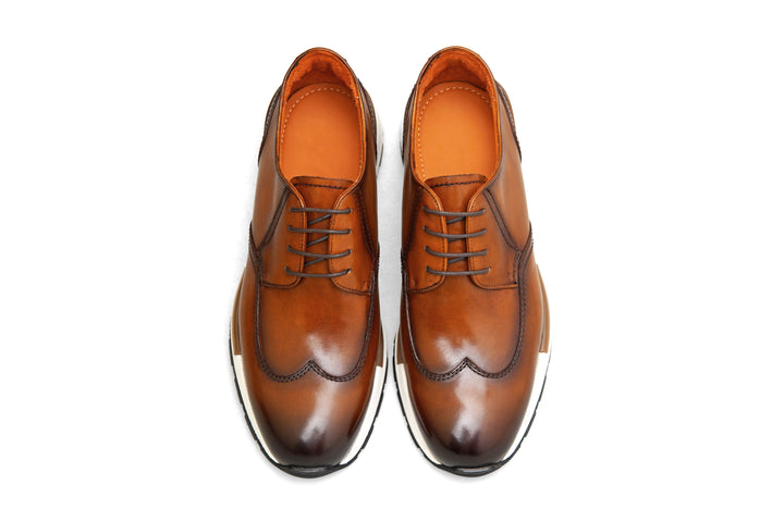 Handmade Leather Hybrid Derby Sneakers