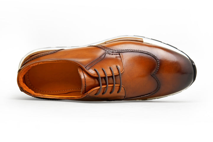 Handmade Leather Hybrid Derby Sneakers