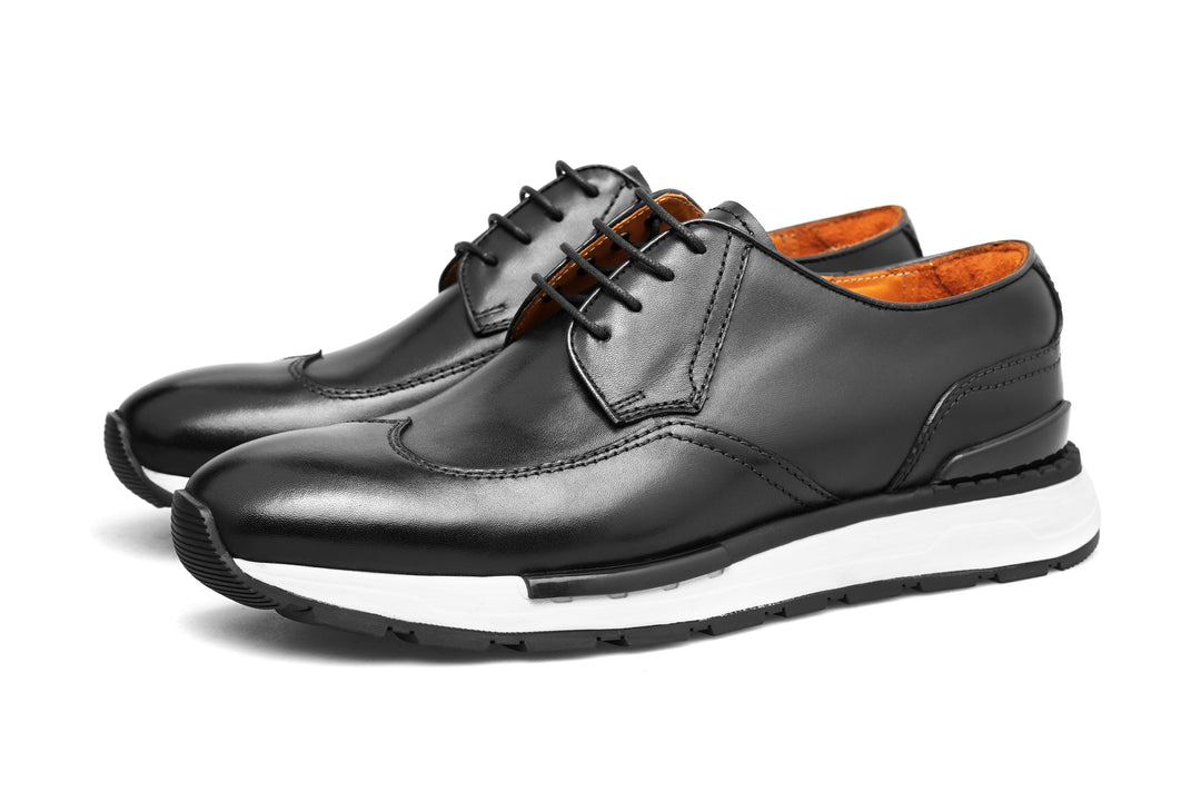 Handmade Leather Hybrid Derby Sneakers