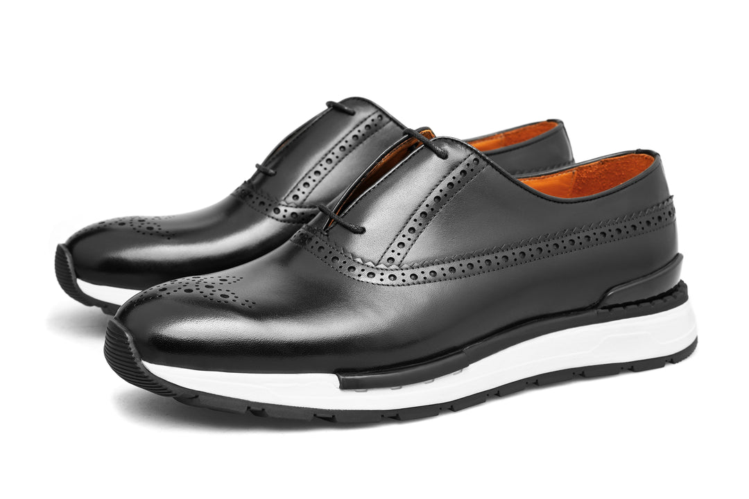Handmade Leather Brogue Sneakers
