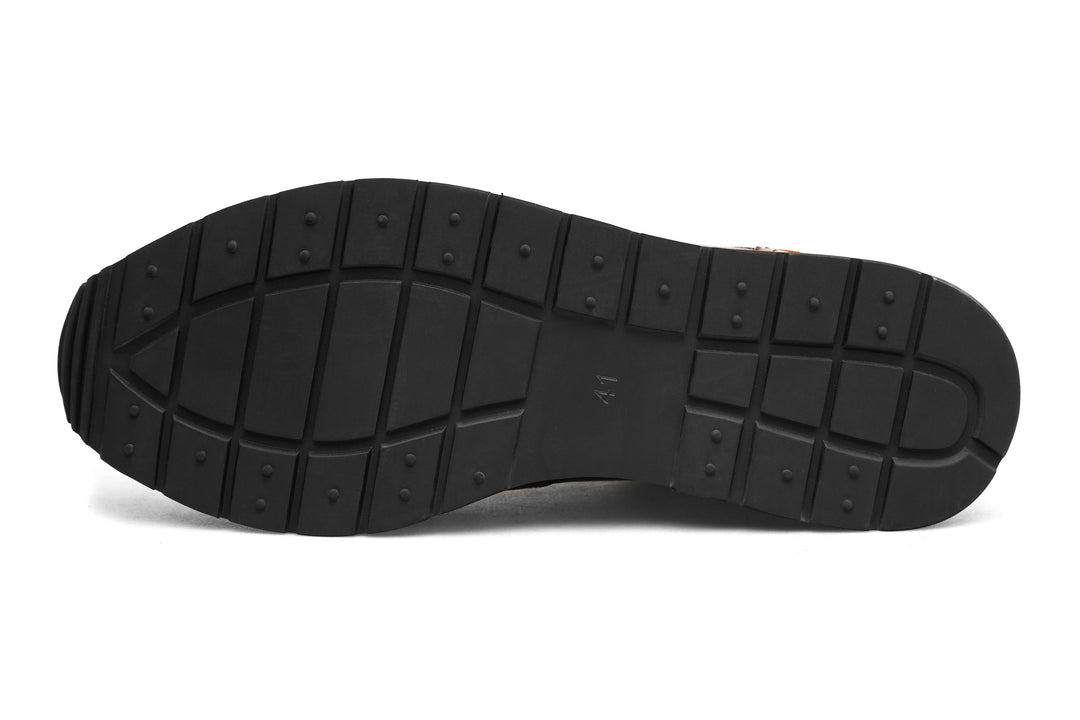 Luxury Leather Runner Sneakers