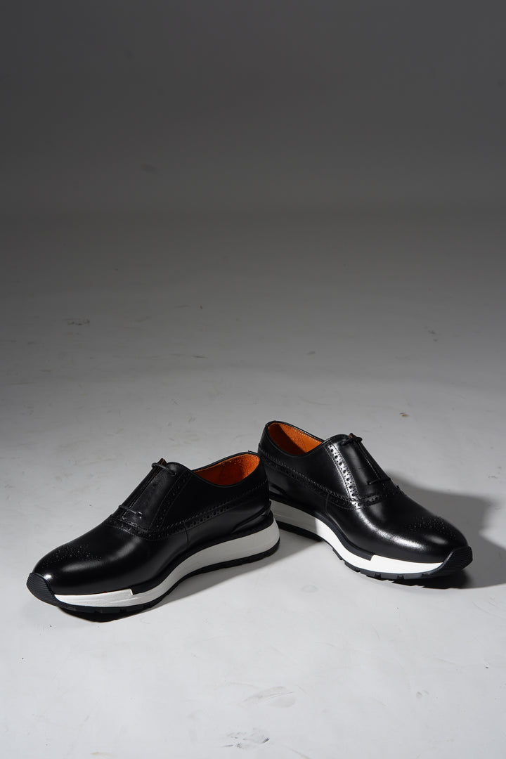 Handmade Leather Brogue Sneakers