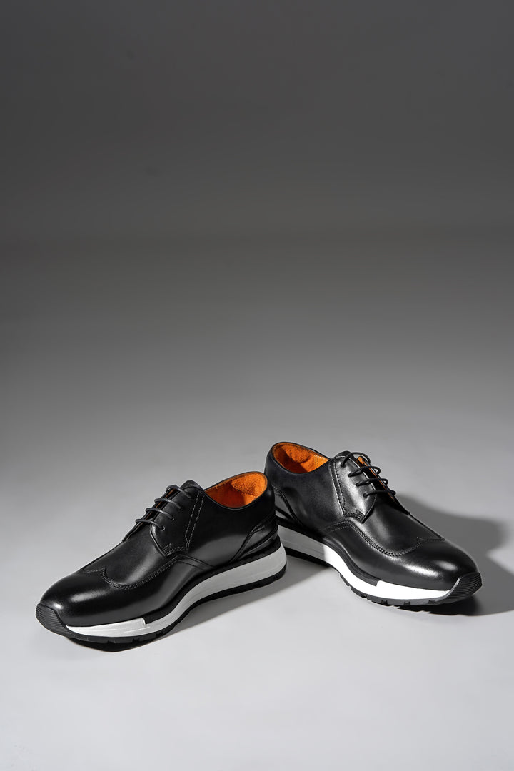 Handmade Leather Hybrid Derby Sneakers