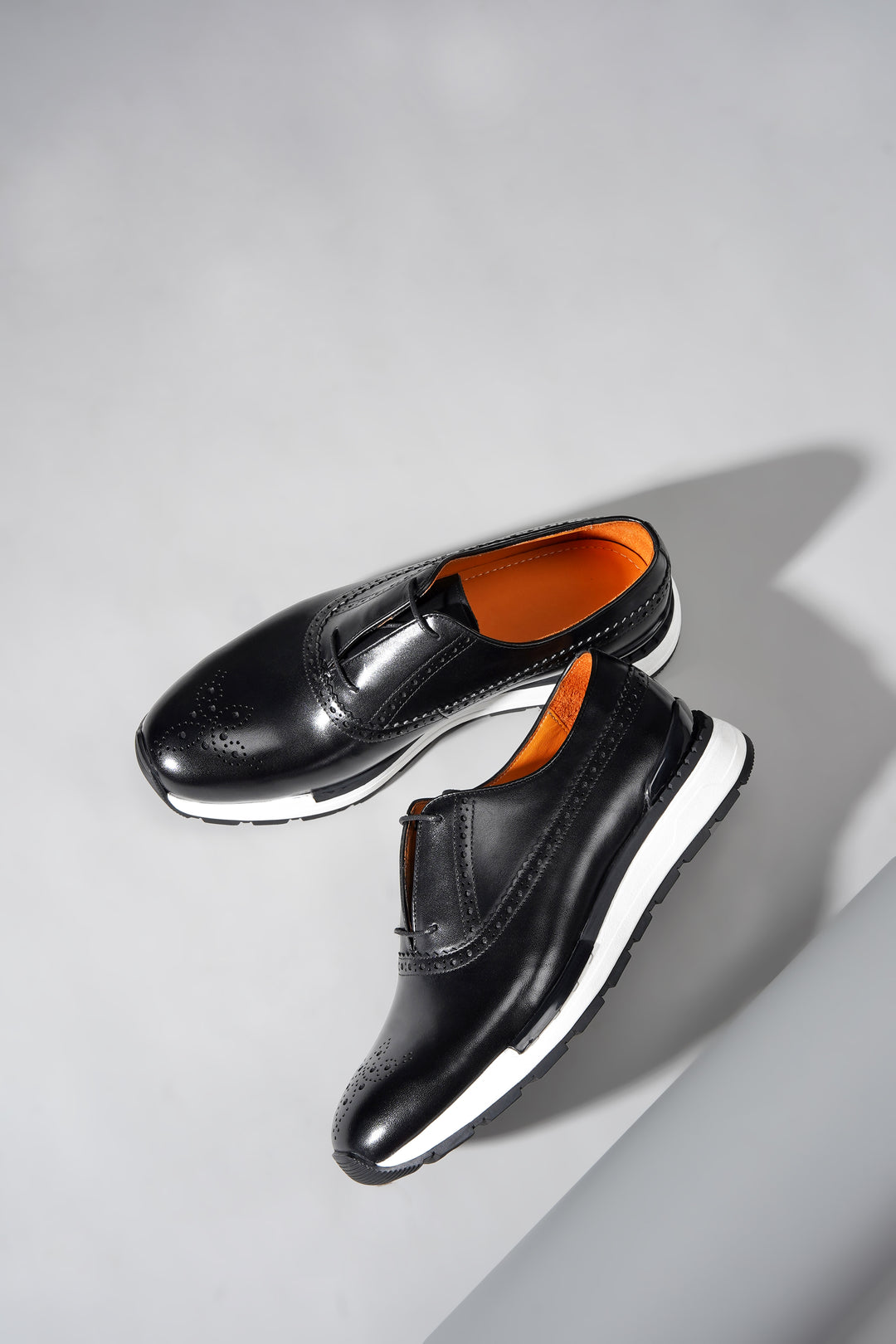 Handmade Leather Brogue Sneakers