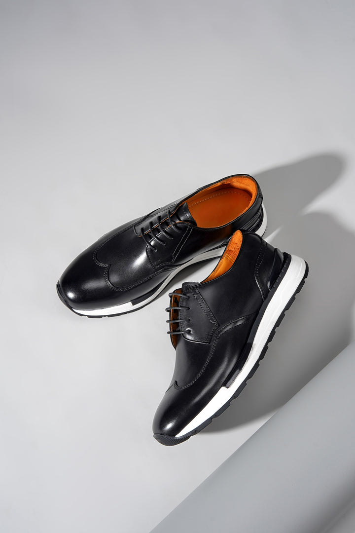 Handmade Leather Hybrid Derby Sneakers