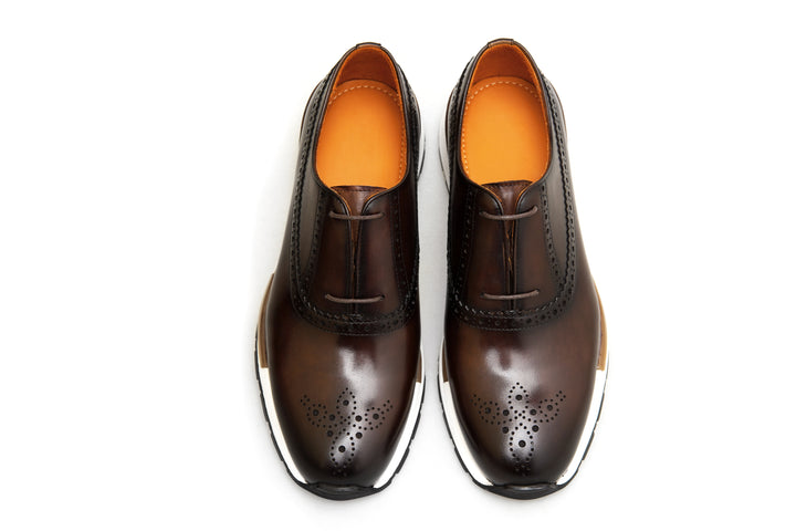 Handmade Leather Brogue Sneakers