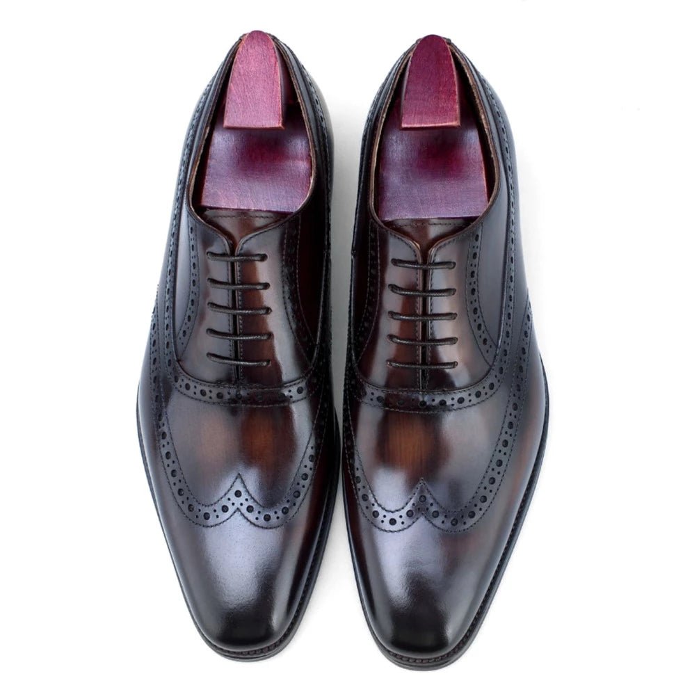 Long Wing Oxford Coffee / EU 47/US 14/UK 13.5 (MTO)