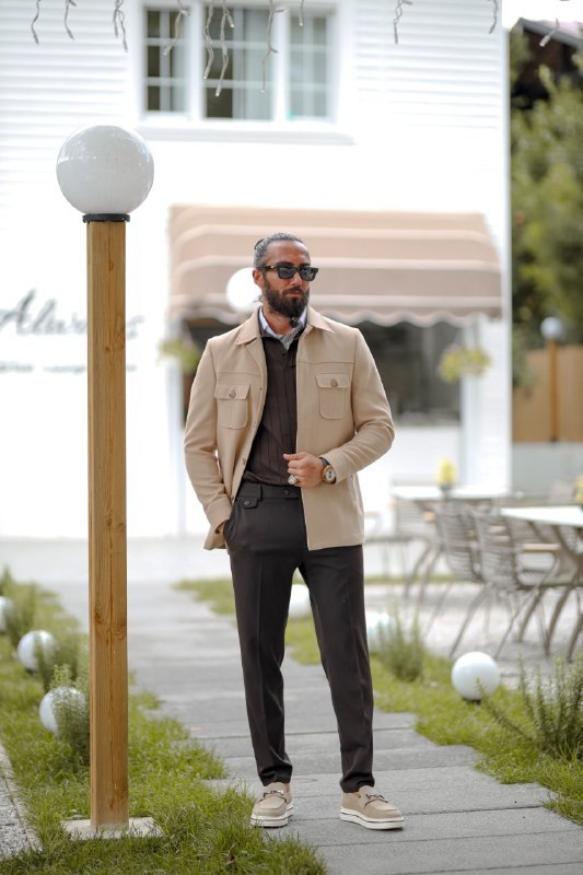 Pocket-Detailed Sweet Short Cashmere Coat