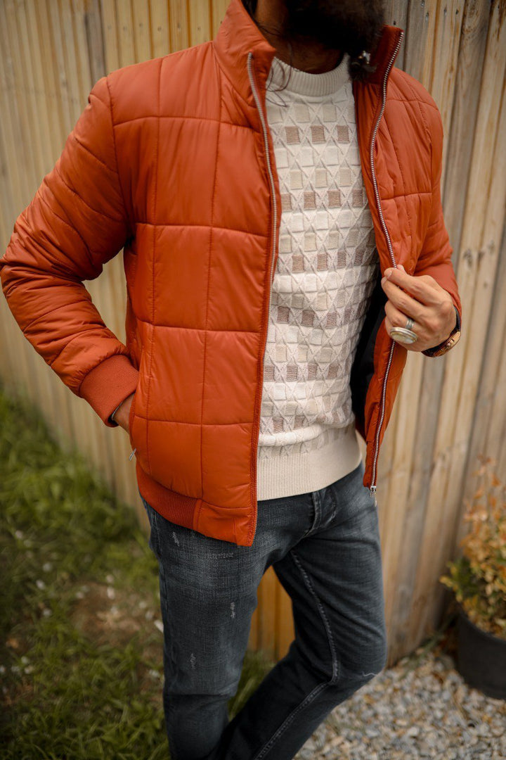 Zipper Pocket Detailed Coat