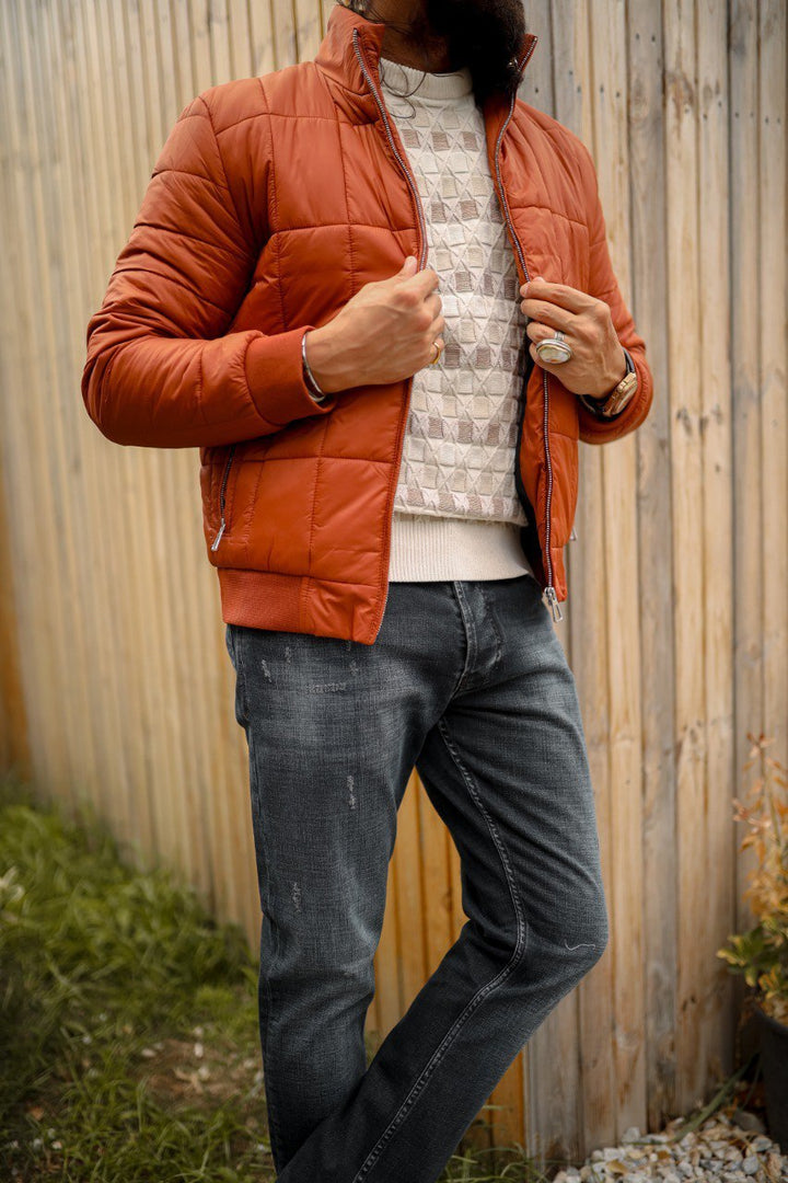 Zipper Pocket Detailed Coat