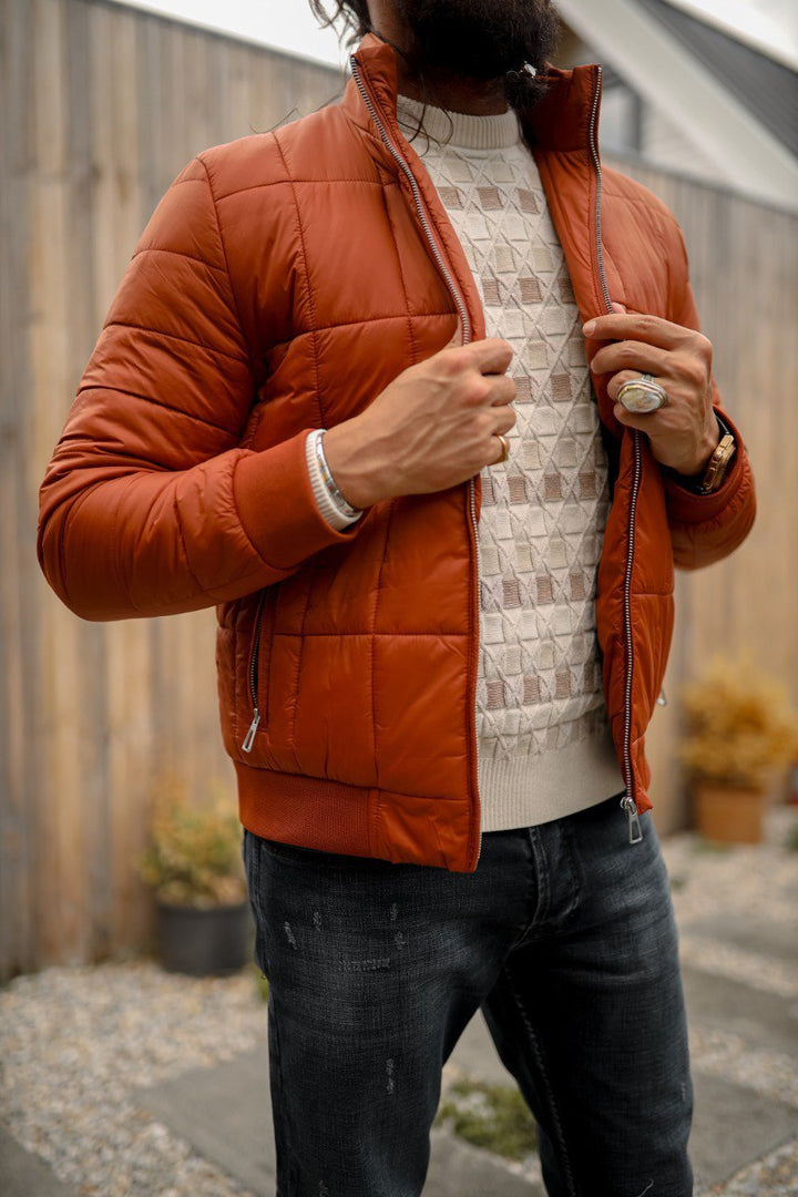Zipper Pocket Detailed Coat
