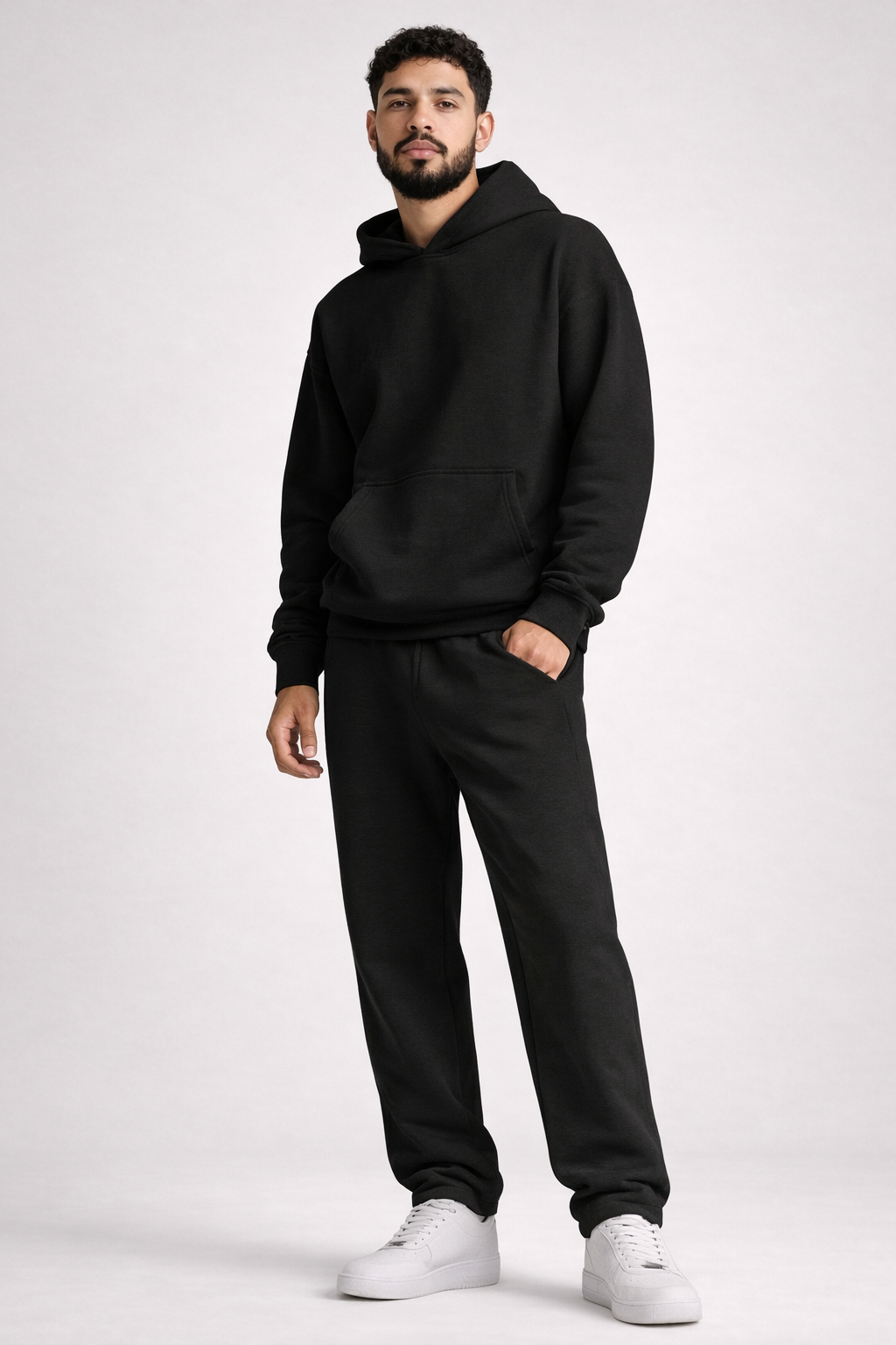 Premium Cotton Hoodie & Jogger Set