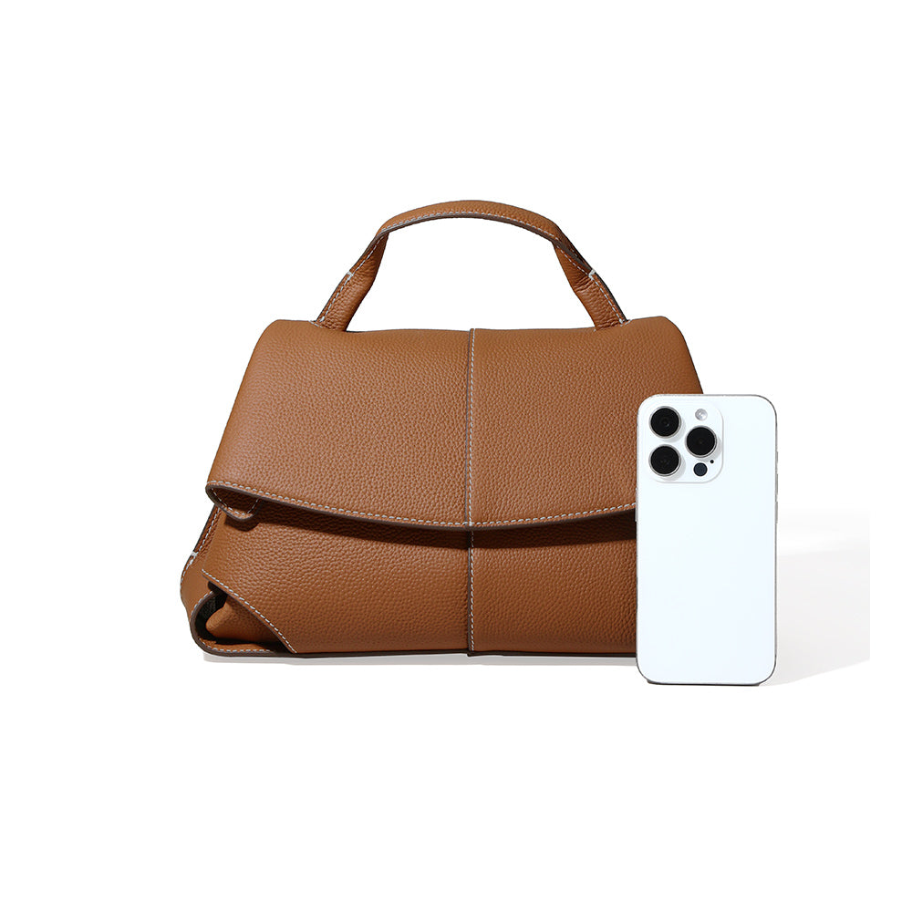 The Afloir Varenne Leather Satchel