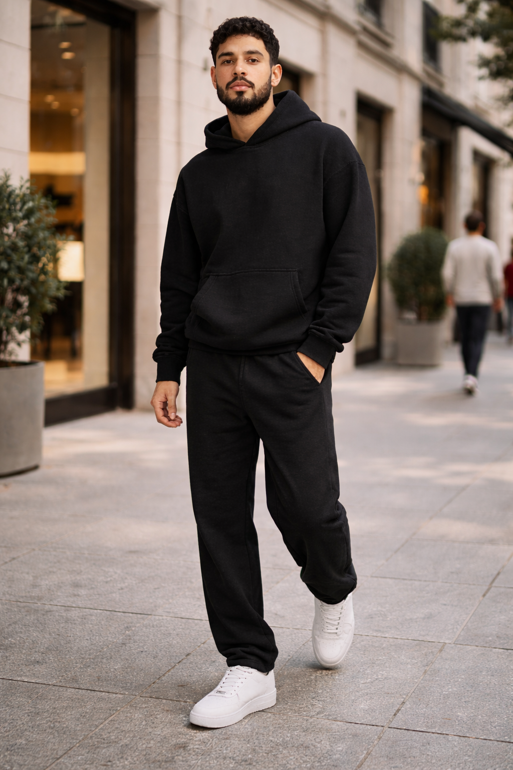 Premium Cotton Hoodie & Jogger Set