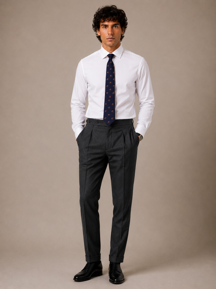 Premium 100% Cotton Non-Iron Dress Shirt