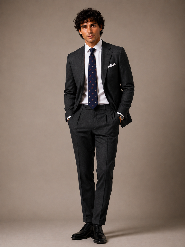 Premium 100% Cotton Non-Iron Dress Shirt
