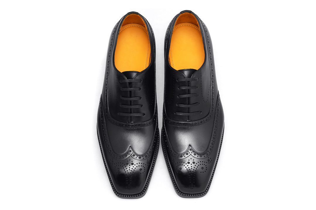 Handmade Wingtip Oxford Shoes