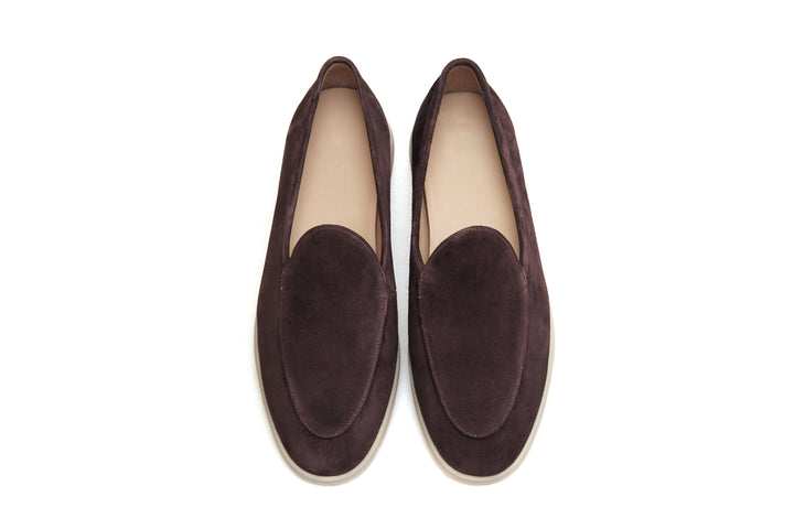 Espresso Suede Loafer