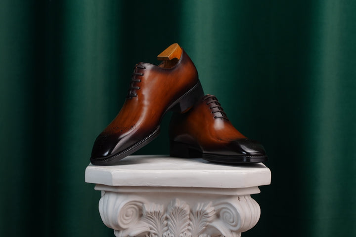 Luxe Whole-Cut Brogue
