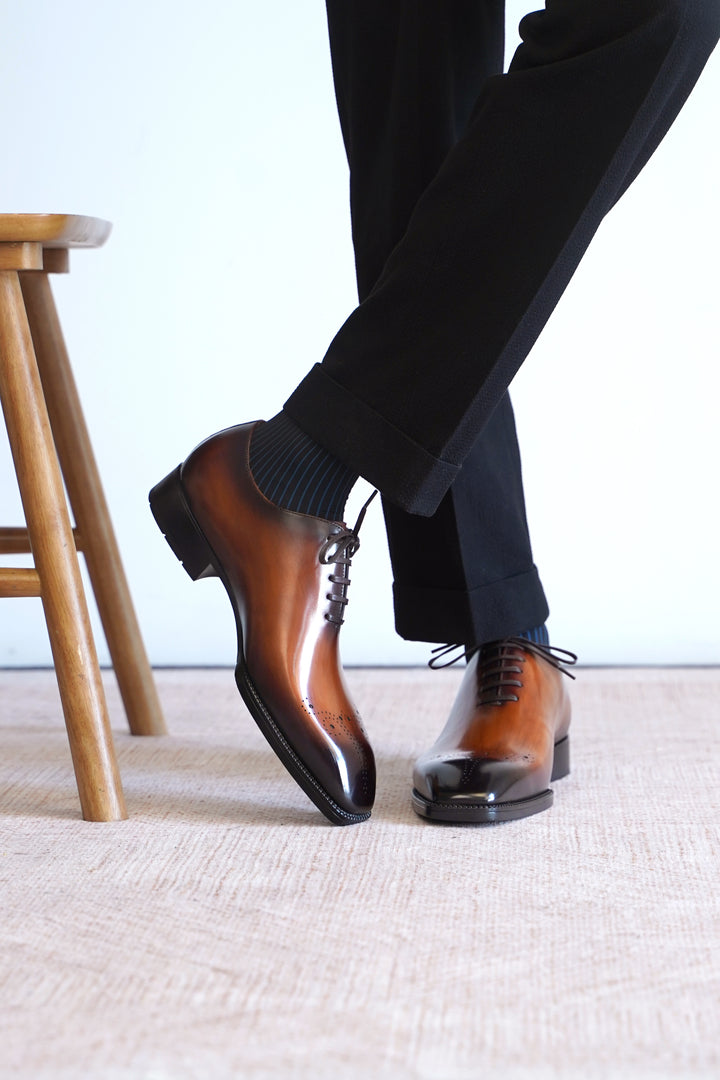 Luxe Whole-Cut Brogue