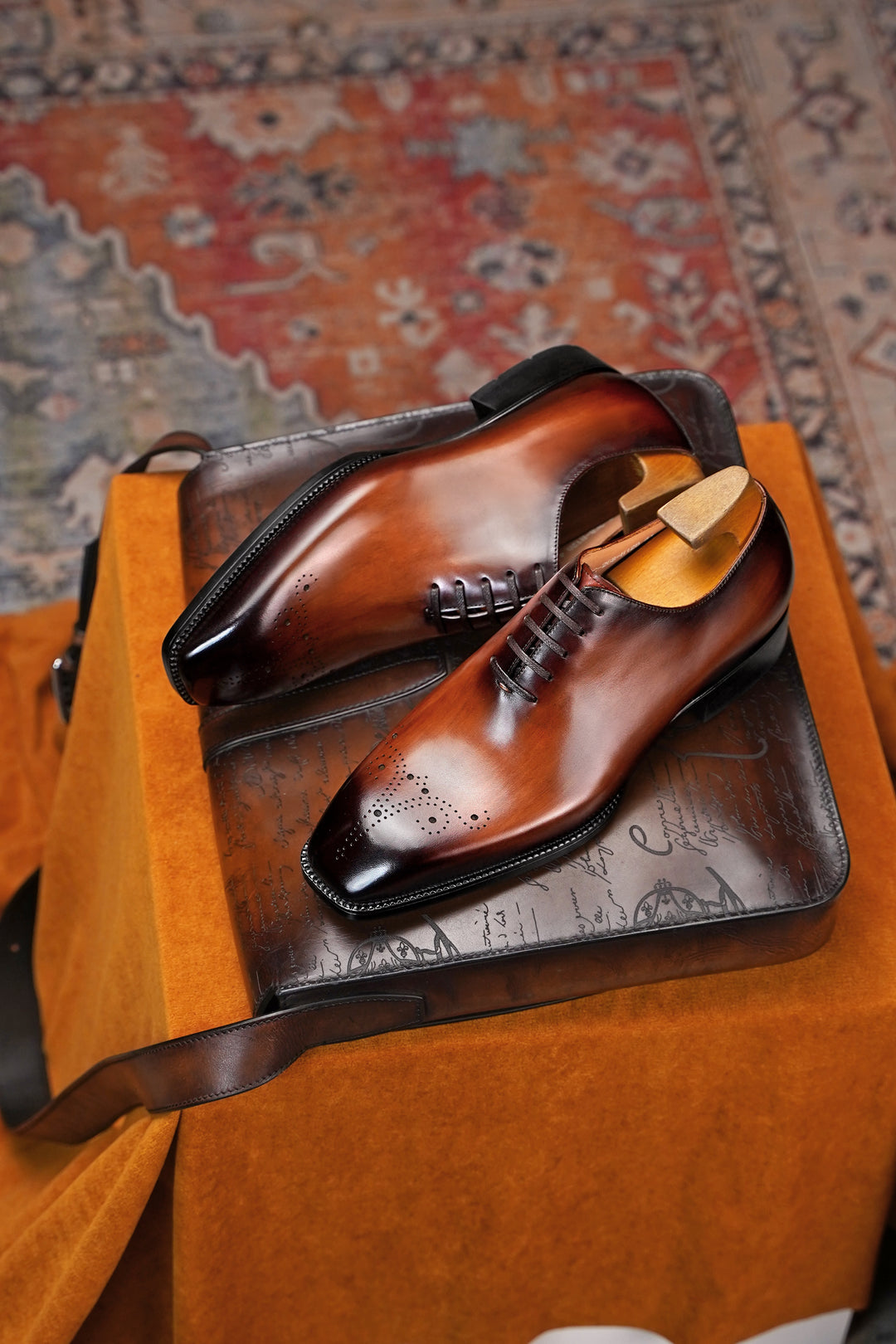 Luxe Whole-Cut Brogue