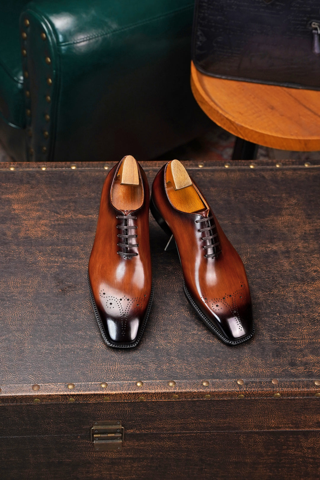 Luxe Whole-Cut Brogue