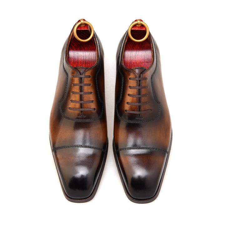 Cap Toe Oxford Leather shoes