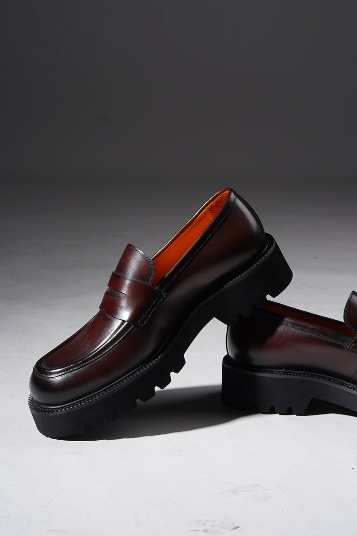 EVA Sole Classic Penny Loafers