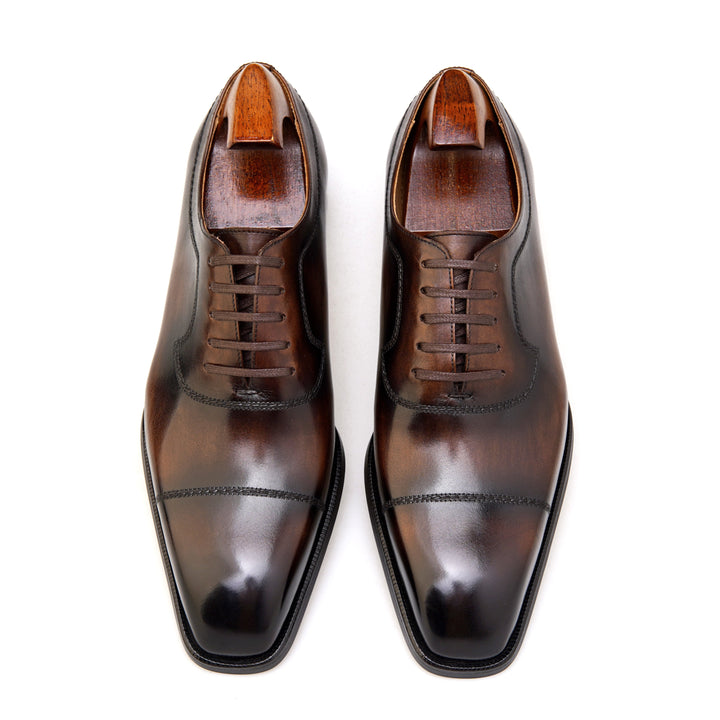 Cap Toe Oxford Leather shoes