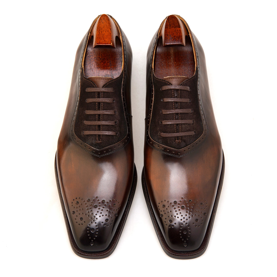 Oxford Suede Leather Shoes