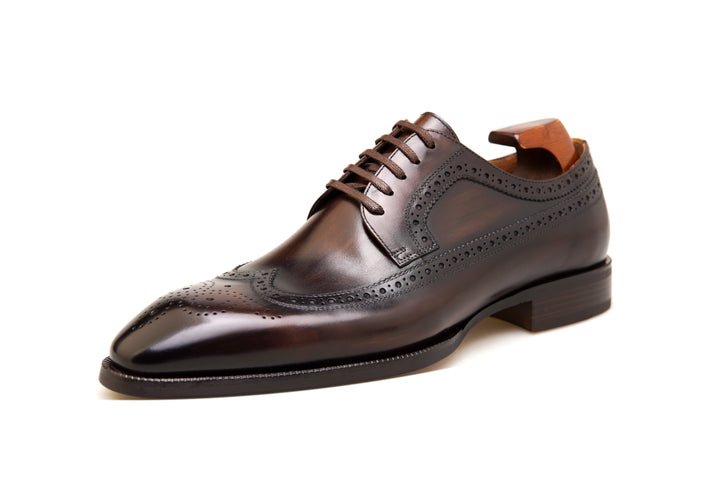Formal Derby Leather Shoes