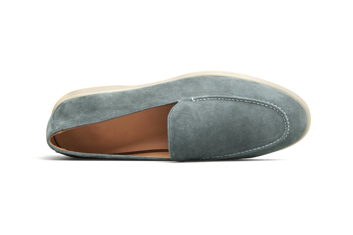 Sage Grey Suede Loafer