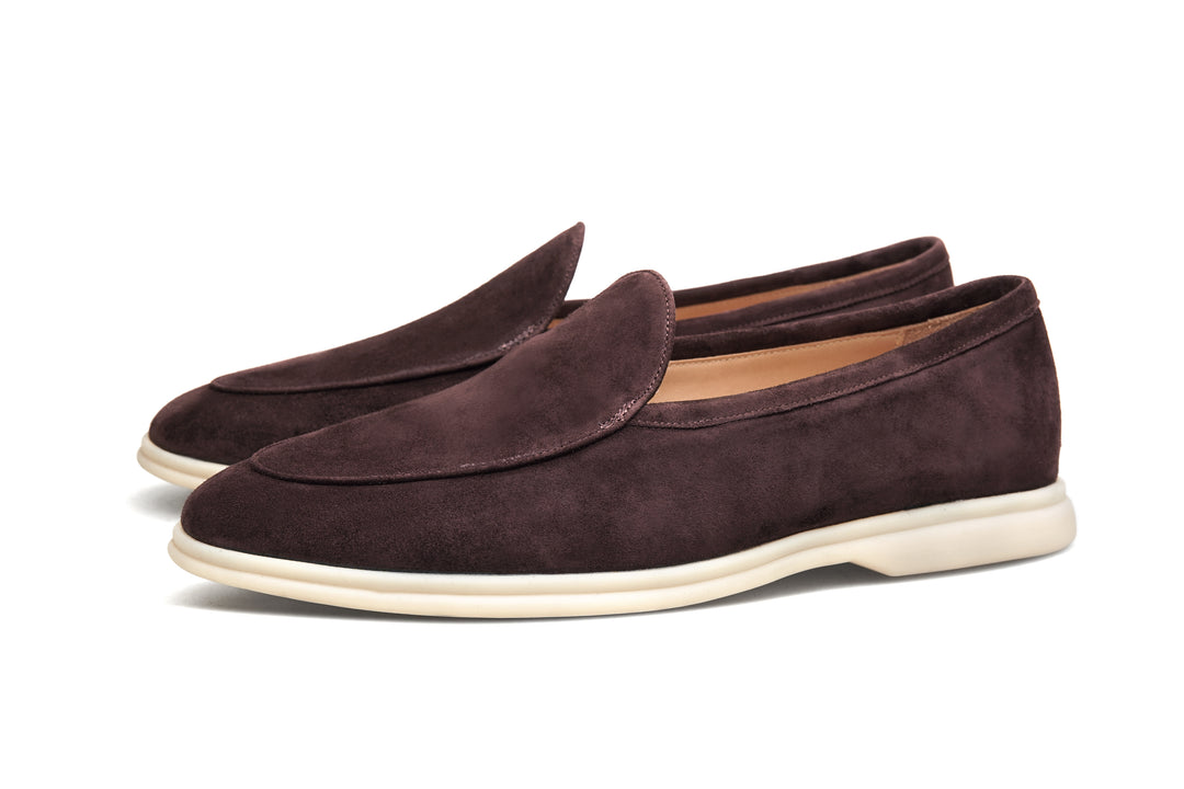 Espresso Suede Loafer