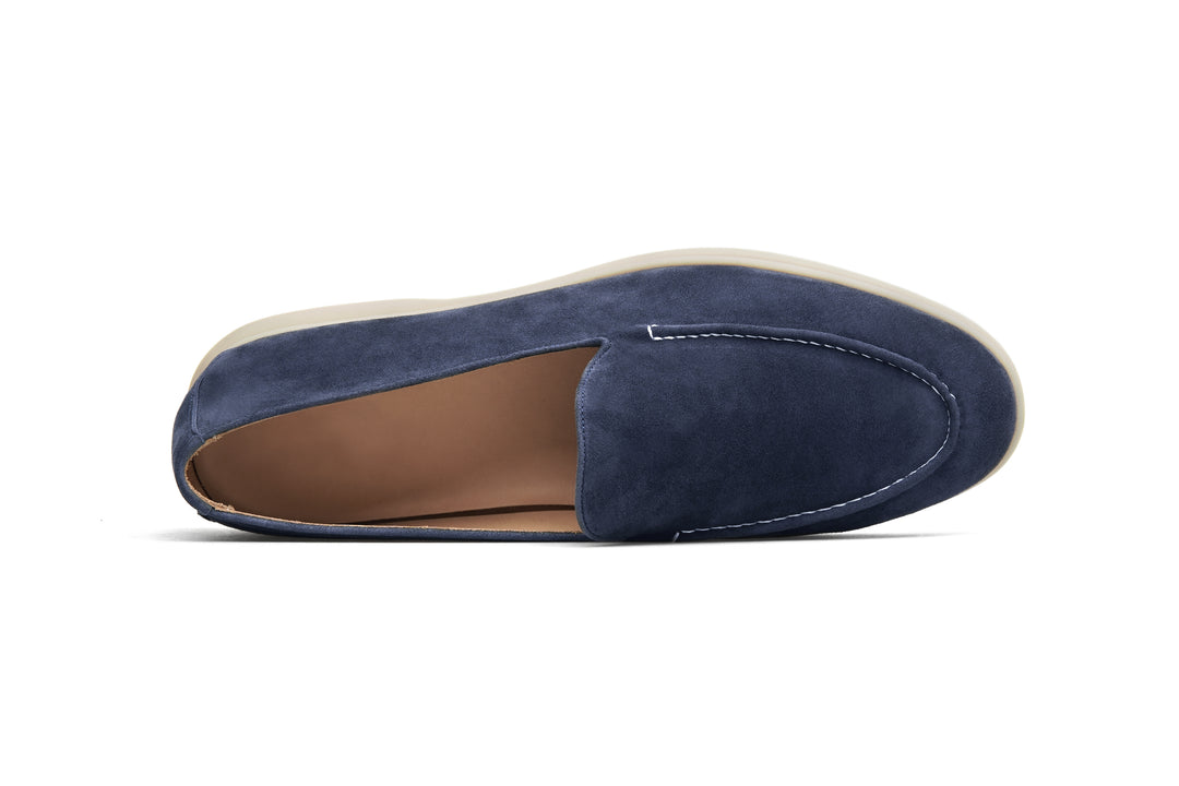Midnight Blue Suede Loafer