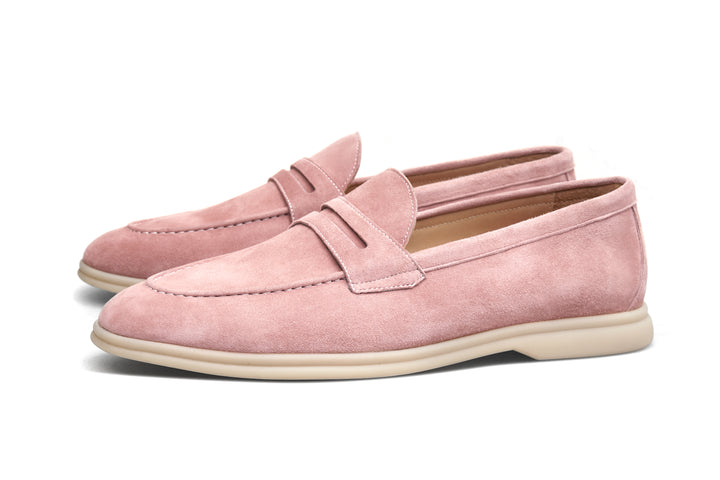 Rosewood Blush Penny Loafers