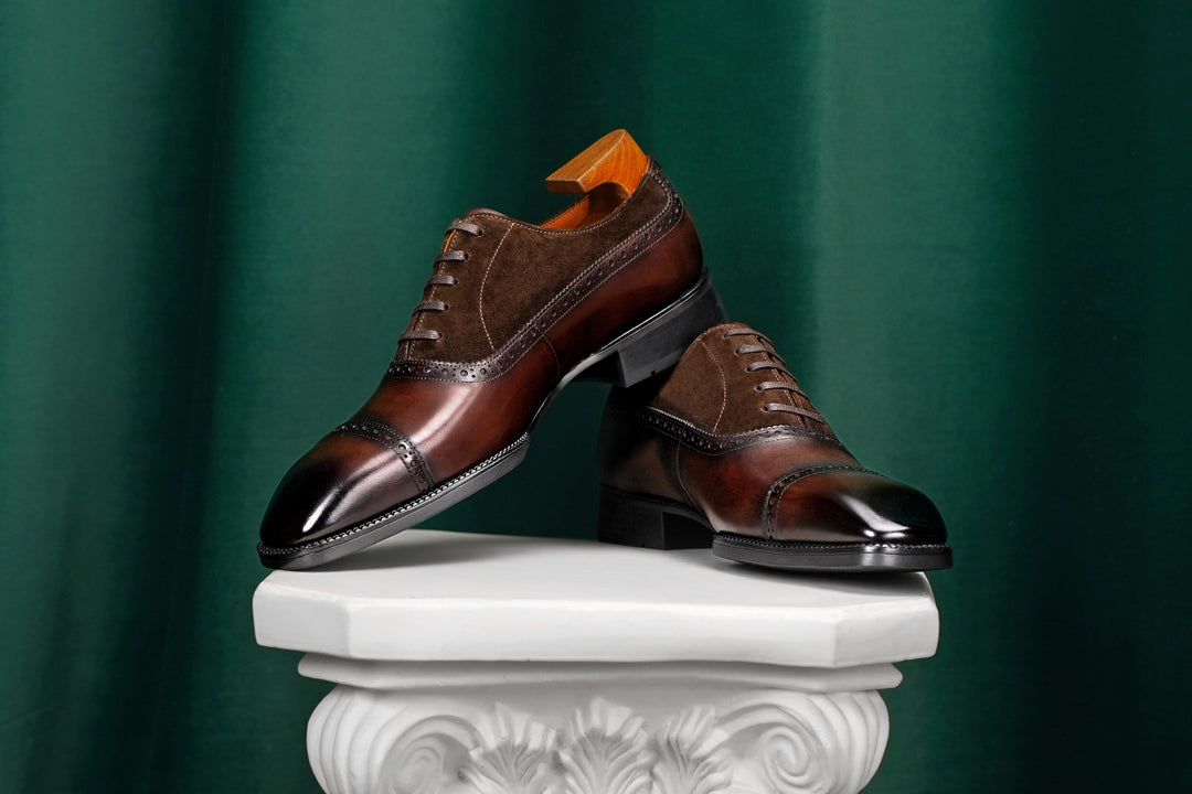 Regent Suede-Panel Oxford