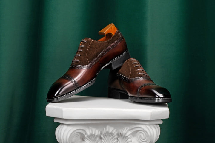 Regent Suede-Panel Oxford