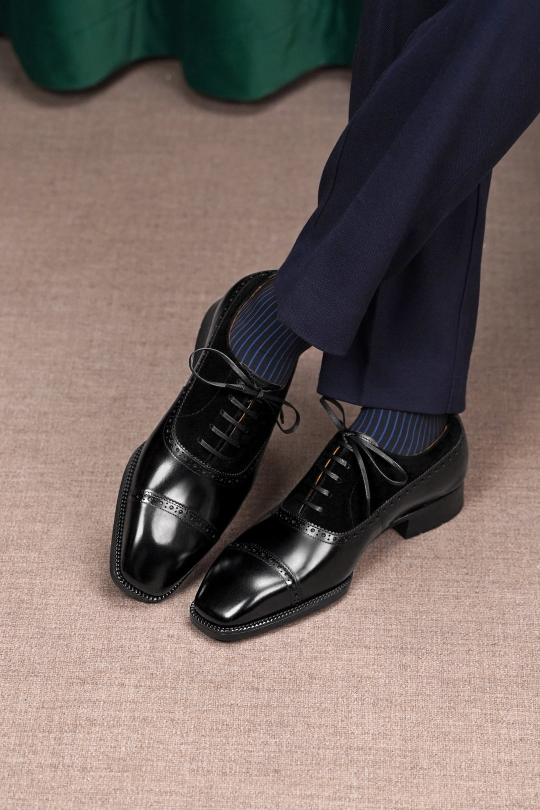Regent Suede-Panel Oxford