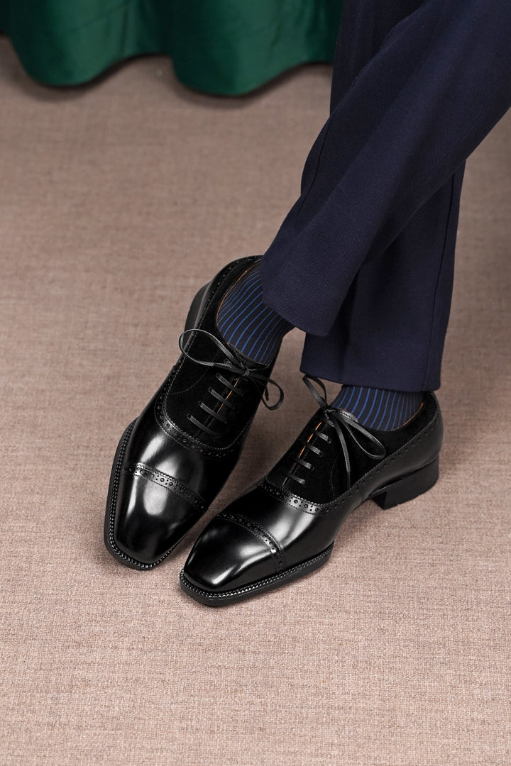 Regent Suede-Panel Oxford