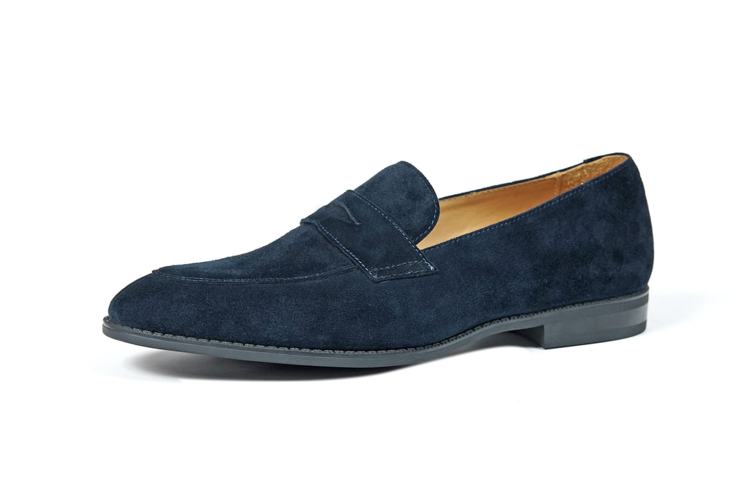 Elegant Suede Penny Loafers