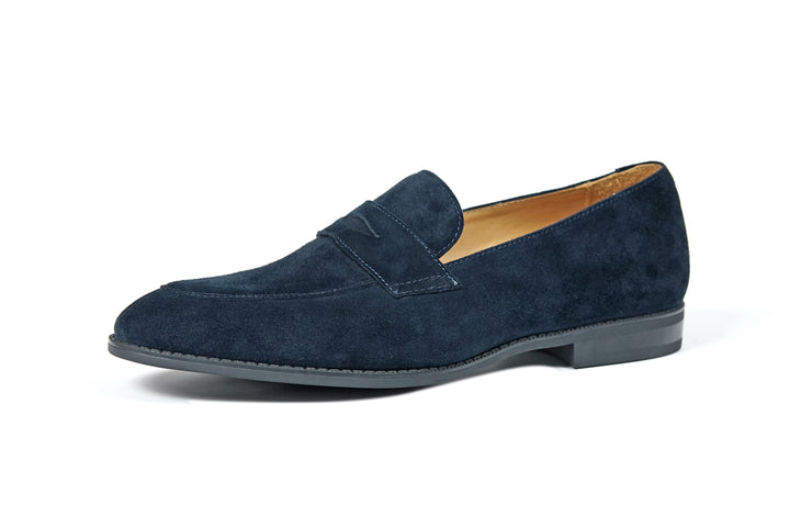 Elegant Suede Penny Loafers