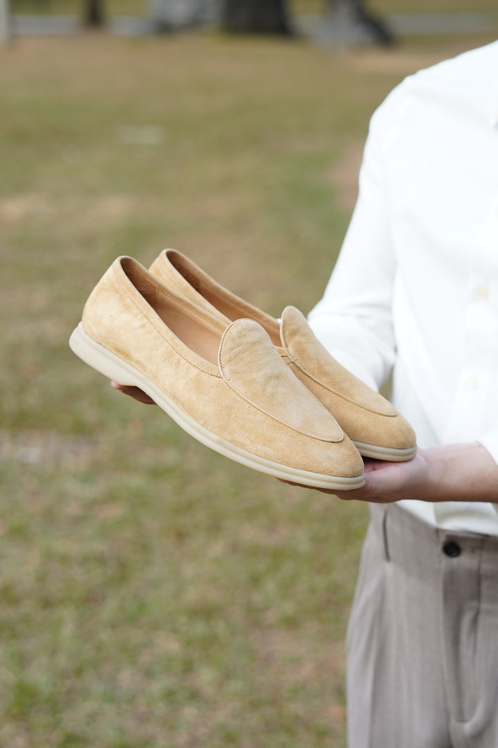 Sandstone Suede Loafer