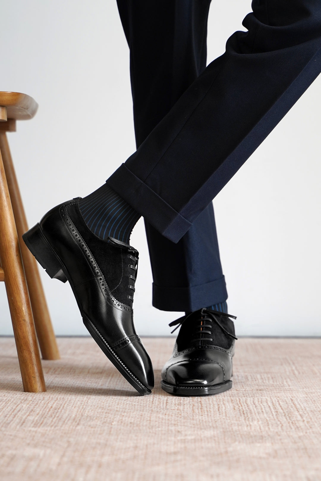 Regent Suede-Panel Oxford