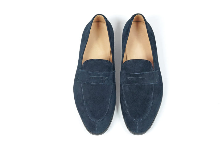 Elegant Suede Penny Loafers