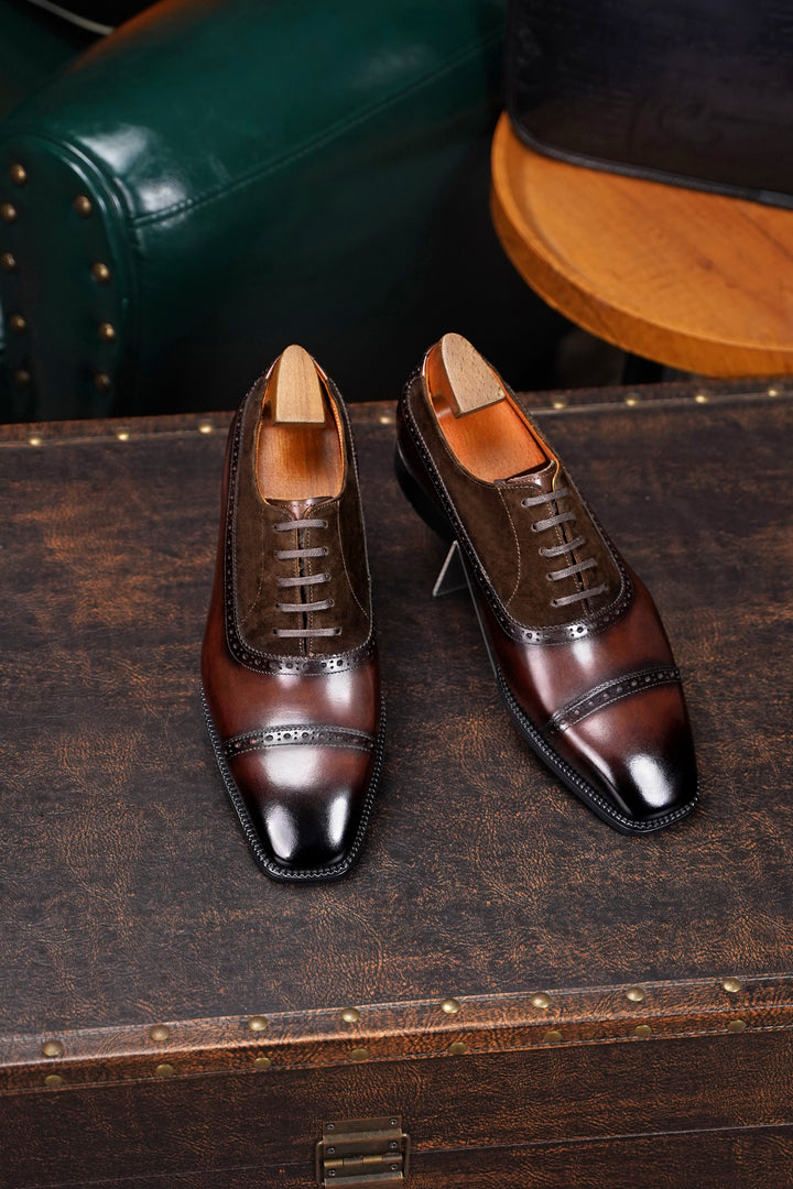 Regent Suede-Panel Oxford