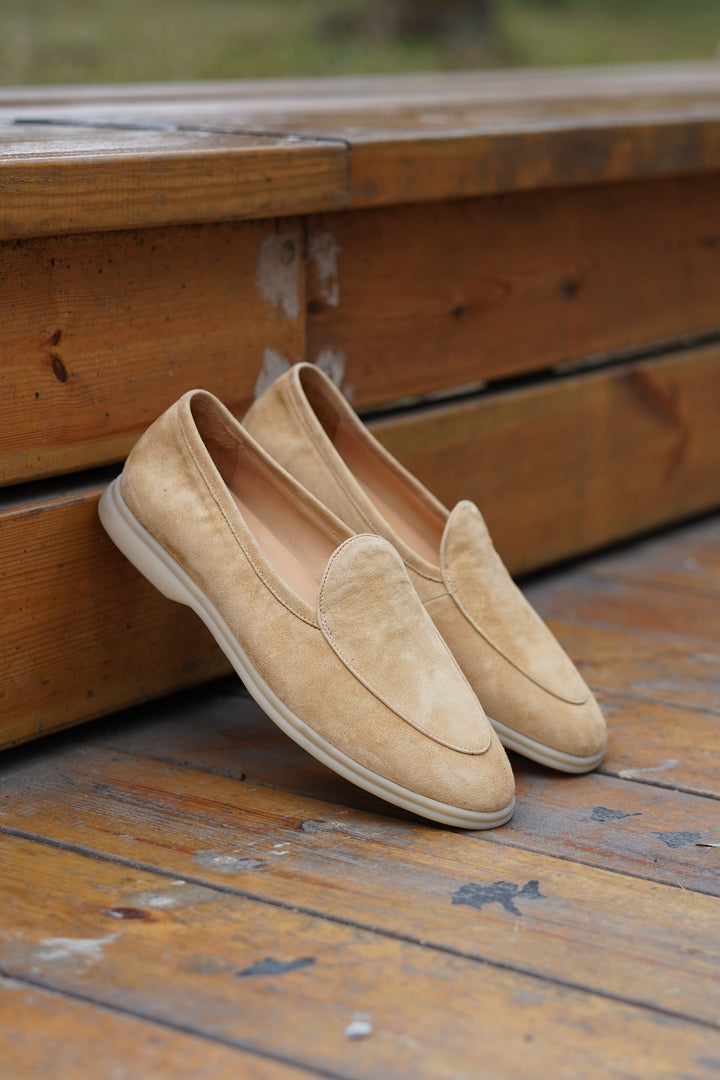Sandstone Suede Loafer