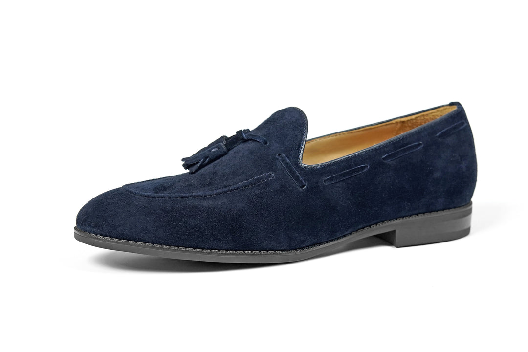 Tassel Detail Suede Loafer