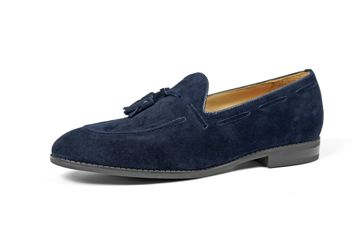 Tassel Detail Suede Loafer
