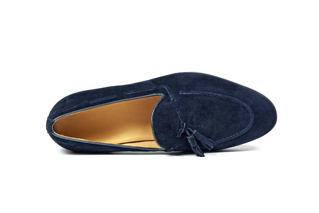 Tassel Detail Suede Loafer