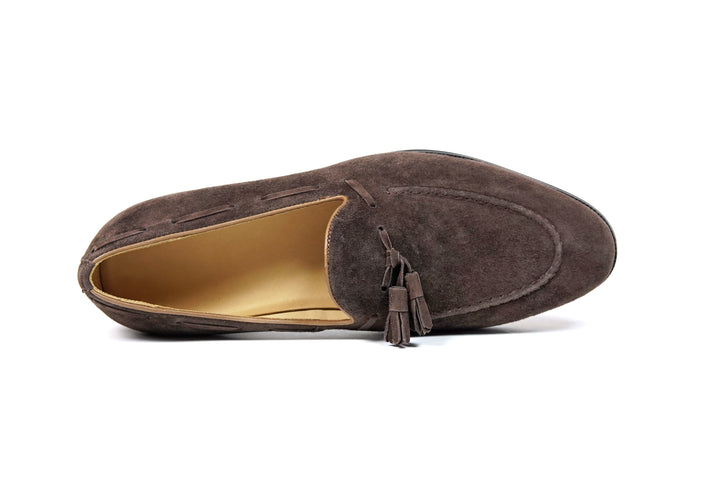 Tassel Detail Suede Loafer